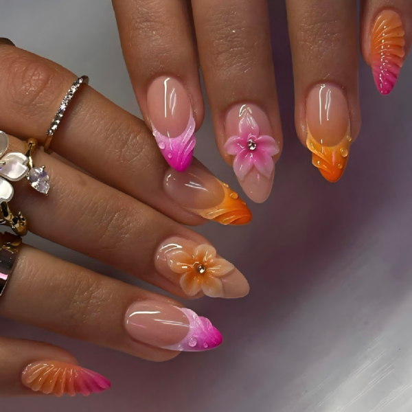 Finished Press-on Nails, INS Style, Minimalist & Stylish