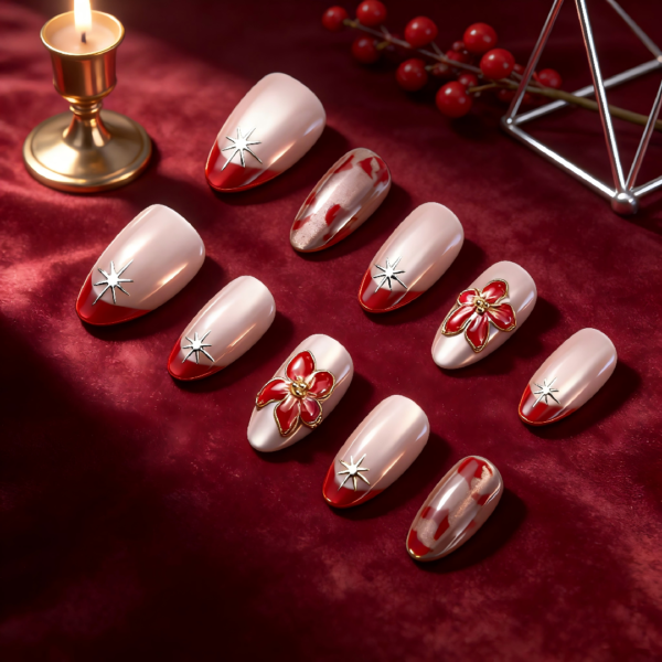 Handcrafted Spiritual Press-On Nails · Ritual Edition 101