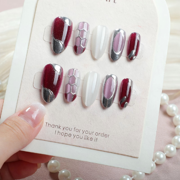 Handcrafted Spiritual Press-On Nails · Ritual Edition 101