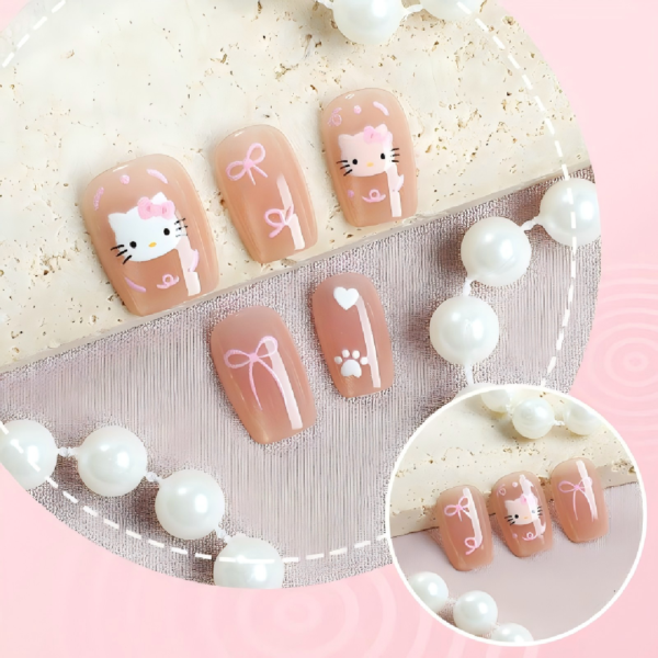 Handcrafted Spiritual Press-On Nails · Ritual Edition 141