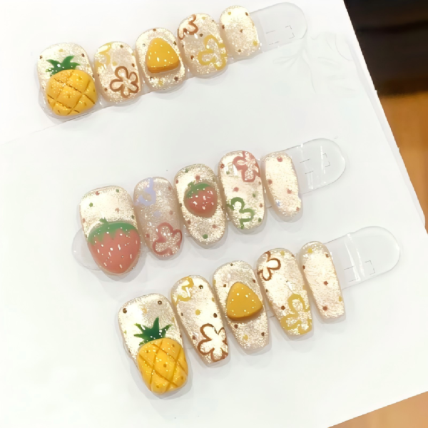 Handcrafted Spiritual Press-On Nails · Ritual Edition 101