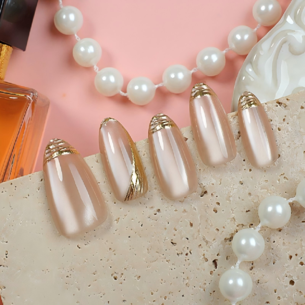 Handcrafted Spiritual Press-On Nails · Ritual Edition 131