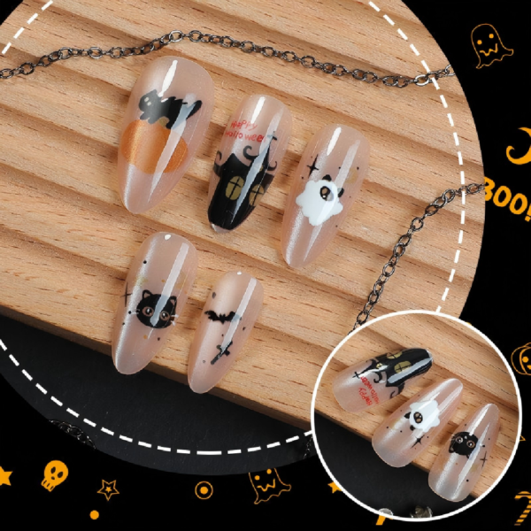 Finished Press-on Nails, Stylish Minimalist