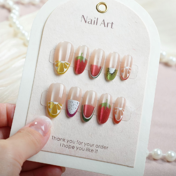 Handcrafted Spiritual Press-On Nails · Ritual Edition 101