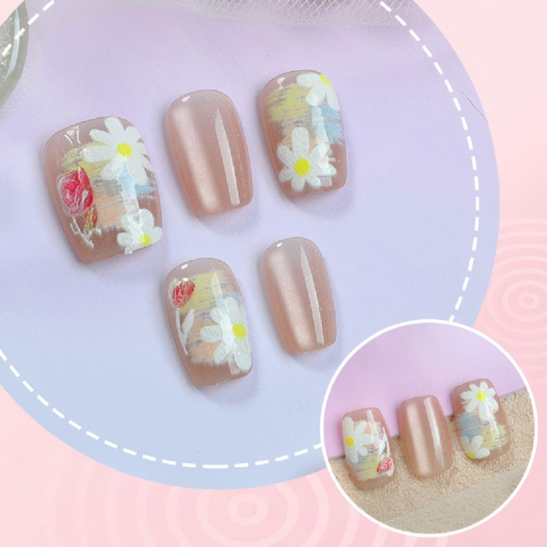 Handcrafted Spiritual Press-On Nails · Ritual Edition 141