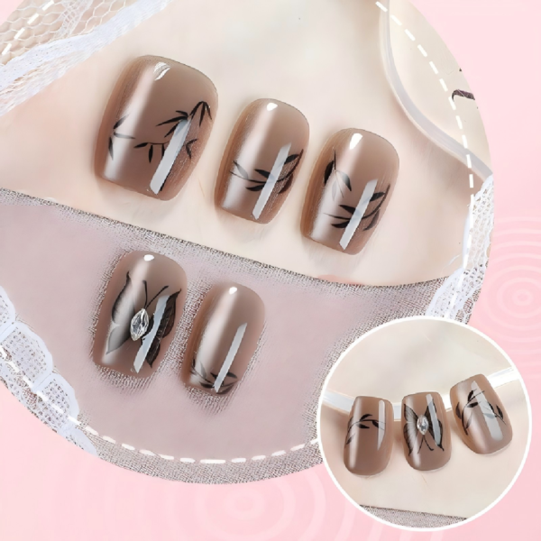 Handcrafted Spiritual Press-On Nails · Ritual Edition 131